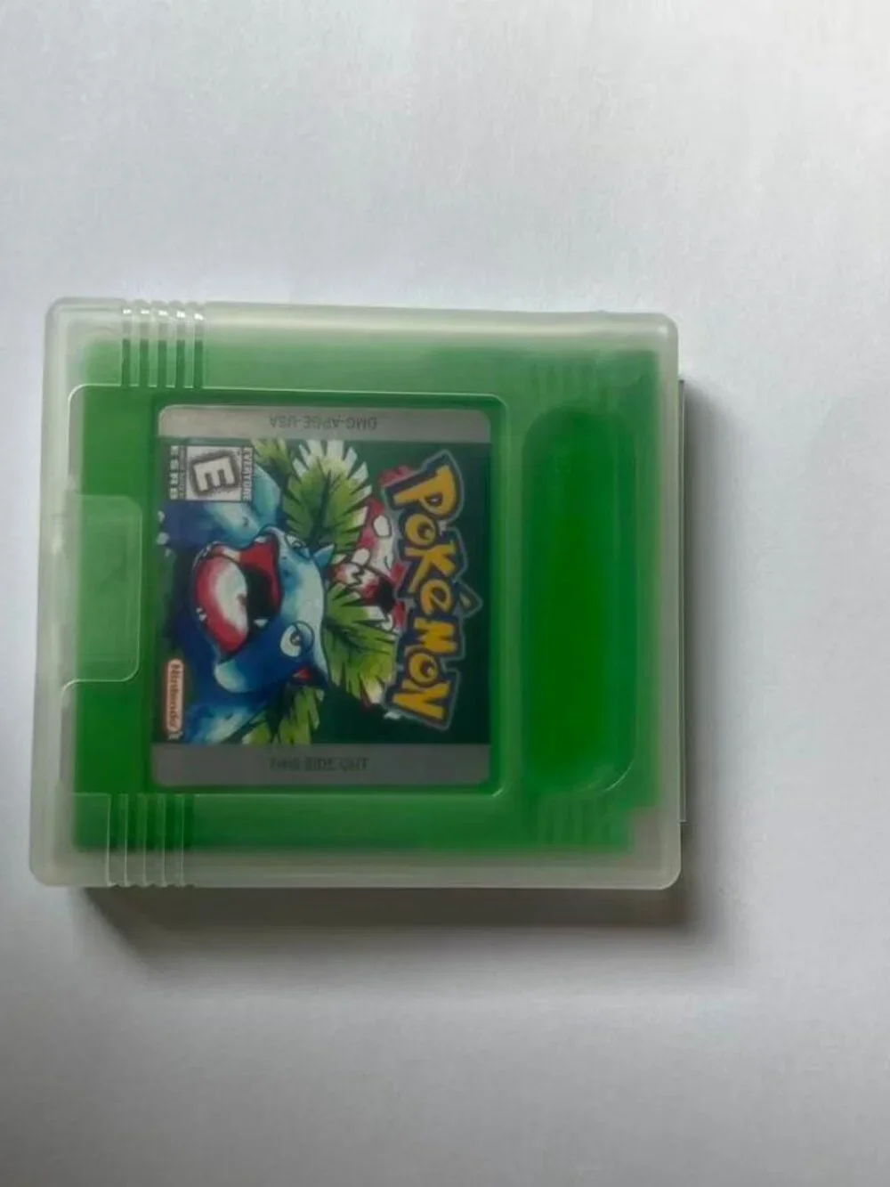 GBC Pokemon Green Video Game Cartridge USA Version